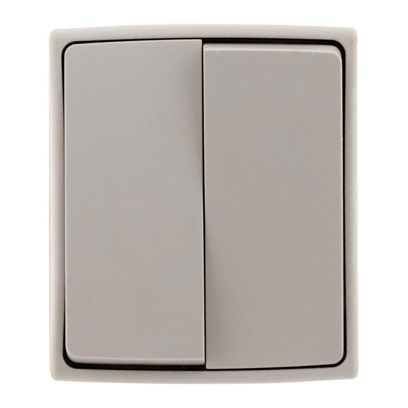 131902 IP55 INTERRUPTOR DE DOS VÍAS OROK DE DOS TONOS