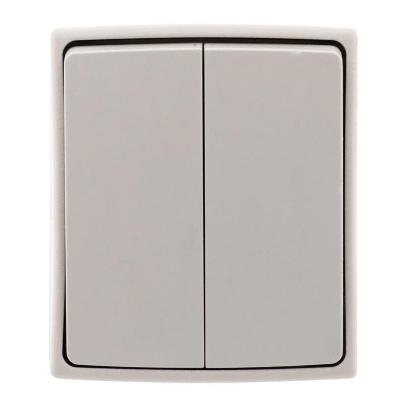 131902 IP55 INTERRUPTOR DE DOS VÍAS OROK DE DOS TONOS