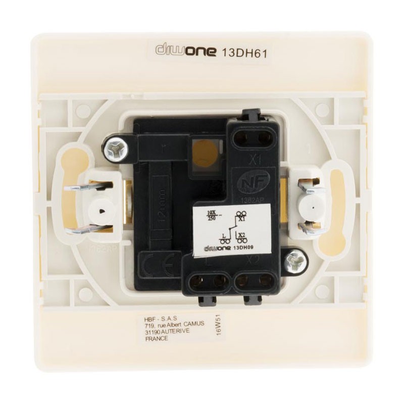 134414 UNIDADE DE CONTROLE 2 VELOCIDADES DIWONE BRANCO + GARRAS