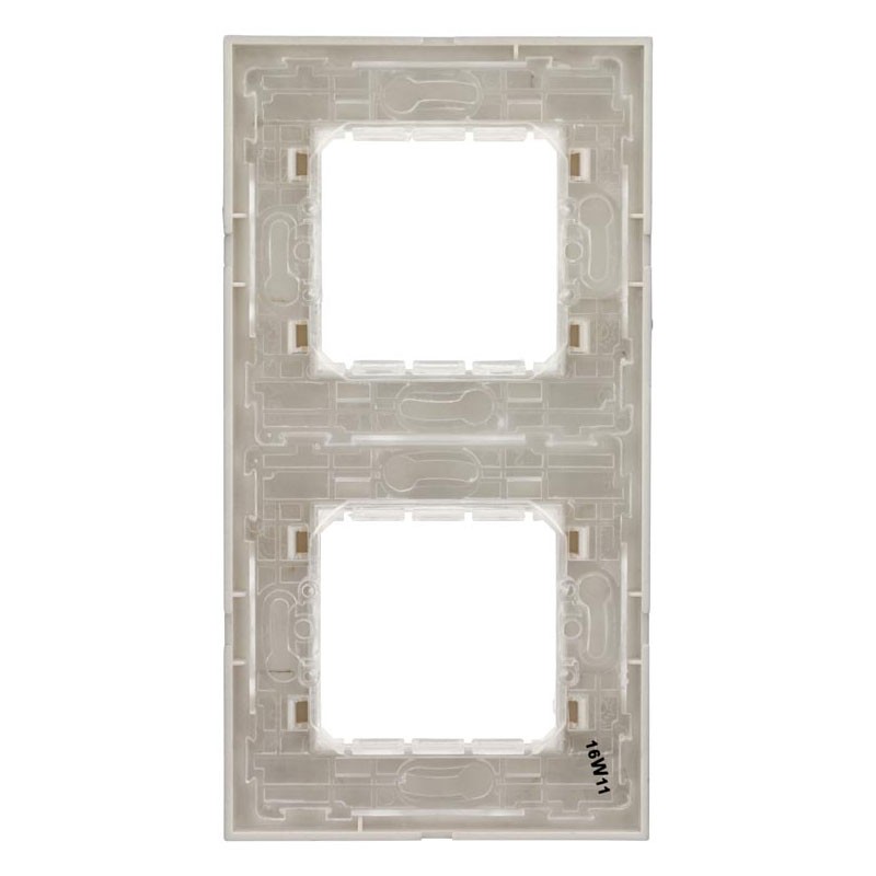 135234 SIMPLEA PLACA METÁLICA DUPLA + 2 SUPORTES + GARRAS