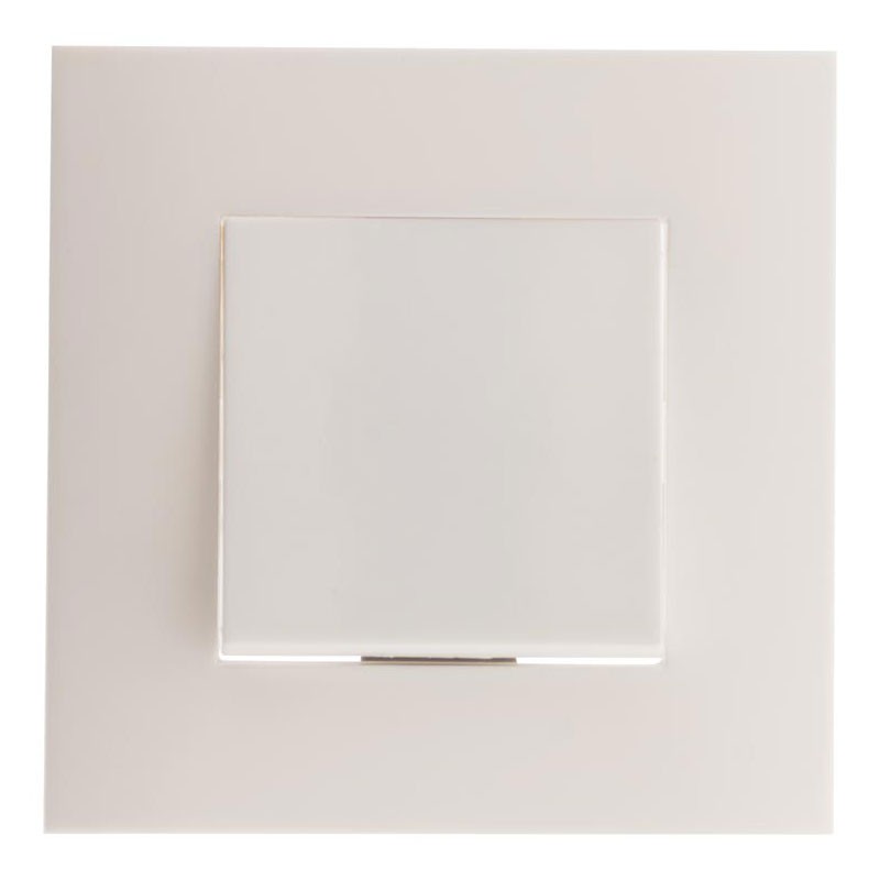 135610 SIMPLEA PUSHBUTTON MONTE WHITE MATTE