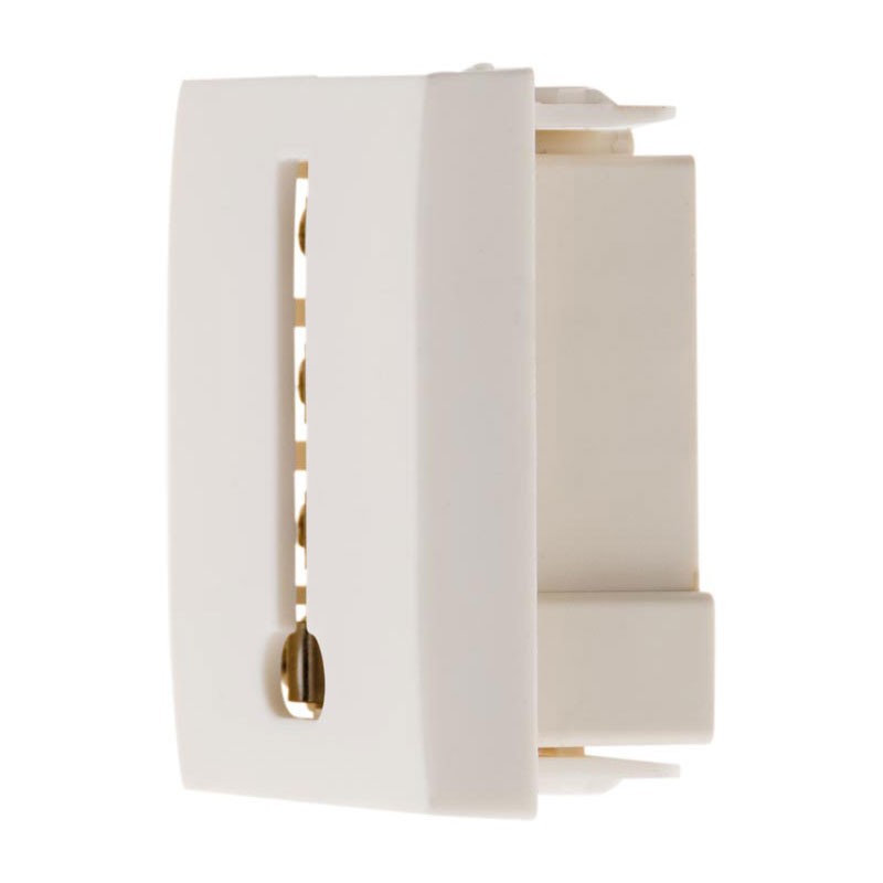 135026 SIMPLEA 8-PIN TEL SOCKET WHITE MATT