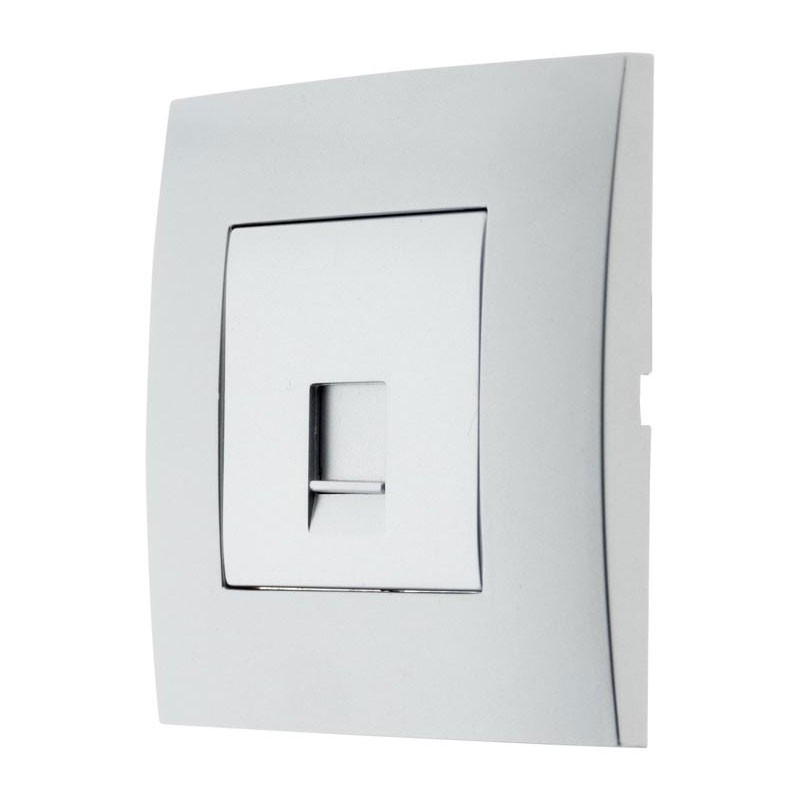 135659 SIMPLEA METAL MOUNTED RJ45 SOCKET