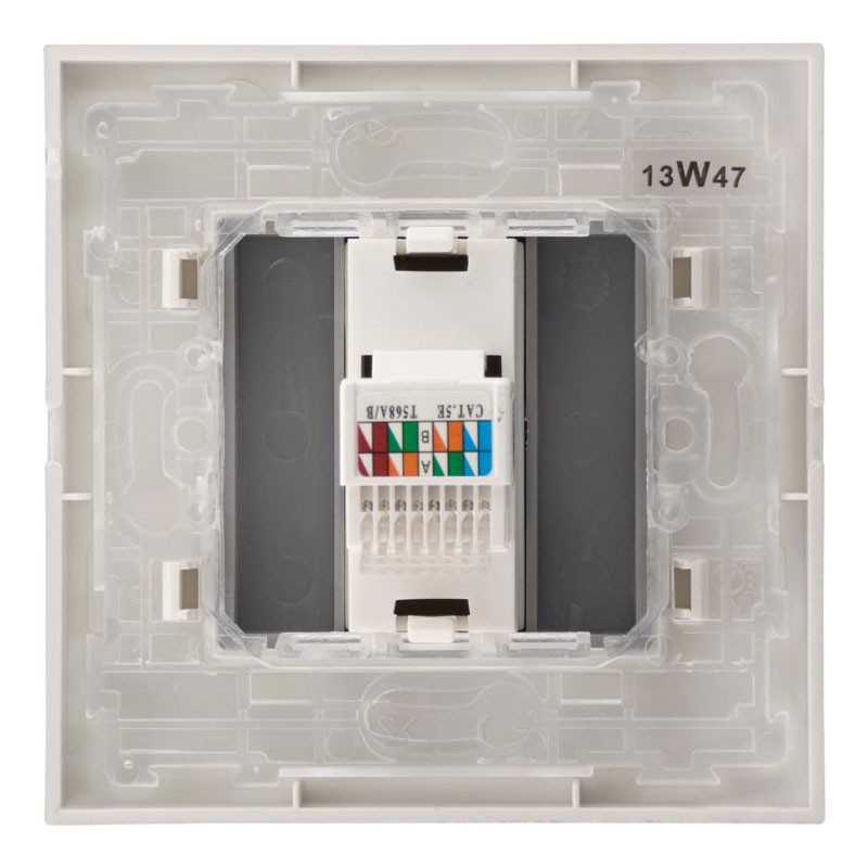 135659 SIMPLEA METAL MOUNTED RJ45 SOCKET