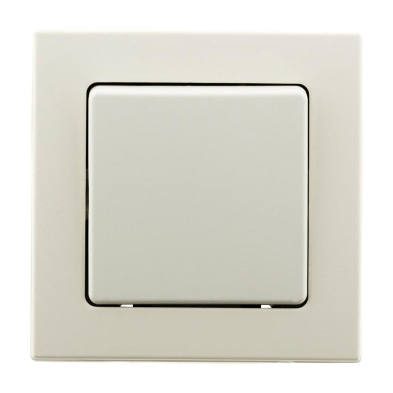 Interrupteur bouton poussoir 10A saillie Bel Vue blanc