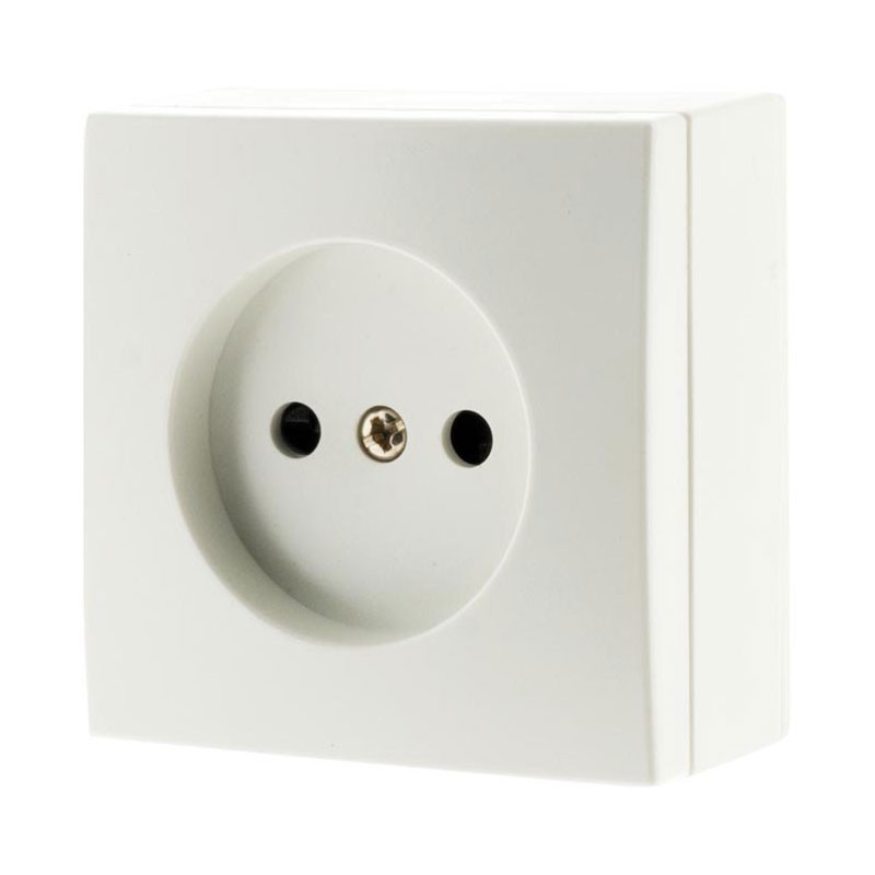 130139 2P 10A SOCKET BEL'VUE WHITE