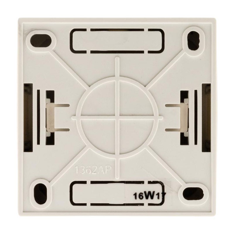 130141 TV SOCKET D9.52 BEL'VUE WHITE