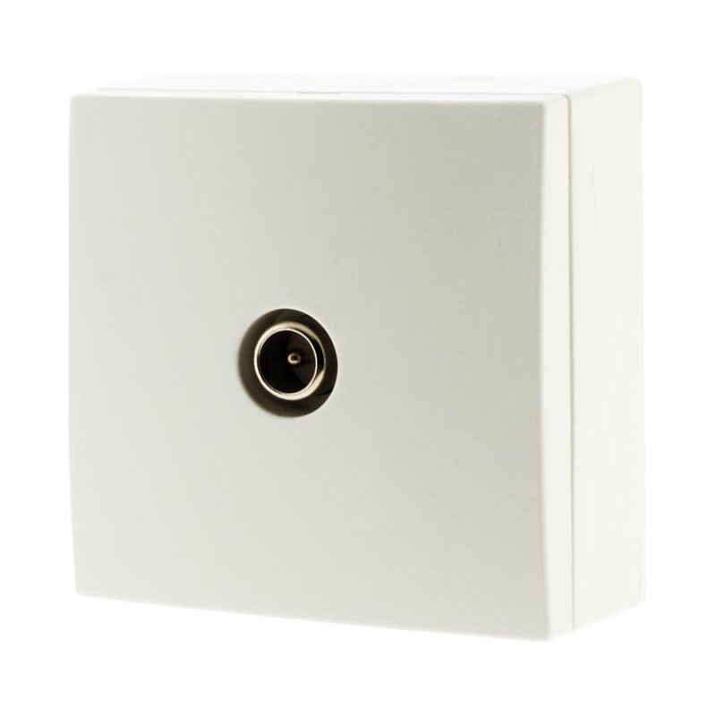 130141 PRISE TV D9.52 BEL'VUE BLANC