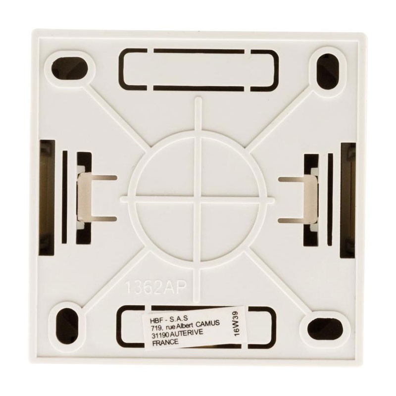 130144 TEL SOCKET 8 STUDS BEL'VUE WHITE