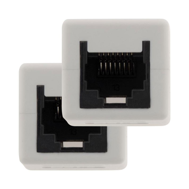 1578 LOT 2 RACCORDS RJ45 FEMELLE/FEMELLE CAT6