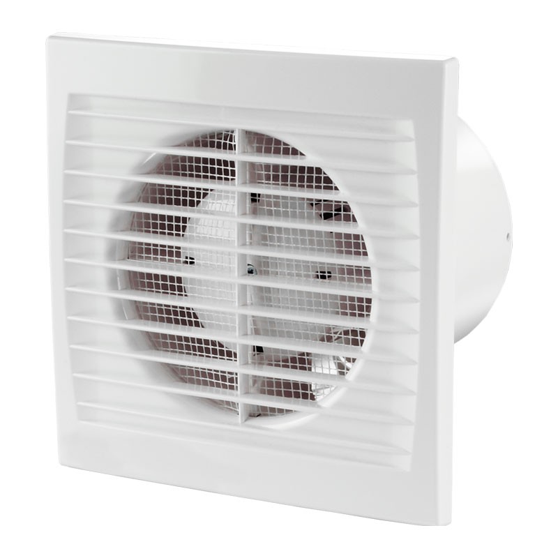 Aérateur silencieux SILENTA-STH 100 - TIMER + HUMIDITÉ - 100MM - Winflex Ventilation