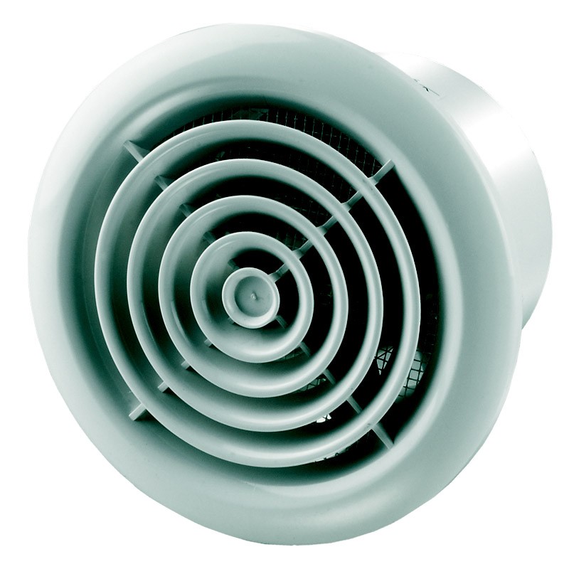 Aérateur extracteur d'air PF 150 - Aluminium mat - 150mm - Winflex Ventilation