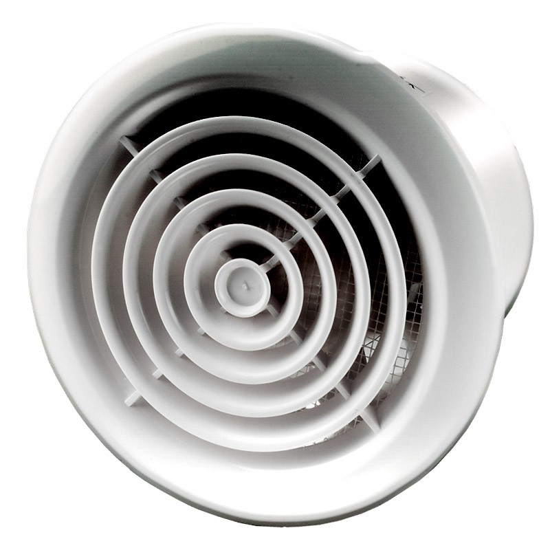 Aérateur extracteur d'air PF 150 - Chrome - 150mm - Winflex Ventilation