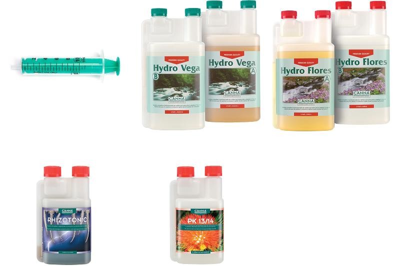 Canna - Pack Engrais - Hydro sans Boost
