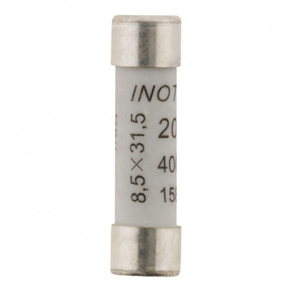 Conjunto de 3 fusíveis cerâmicos 8,5X31,5-20A- sem LED-NF-158226