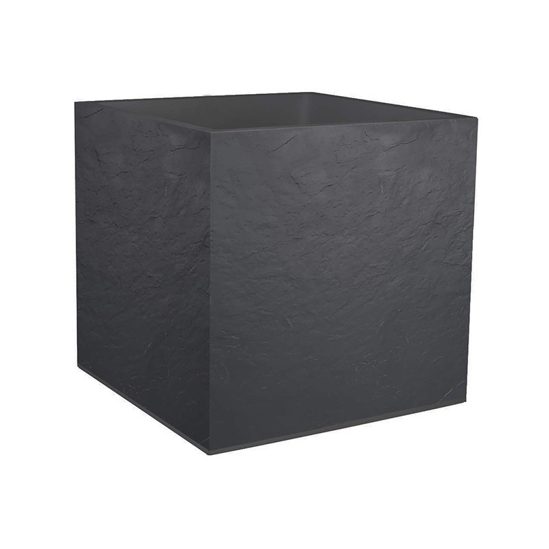 EDA - Pot Carré Volcania - Gris anthracite - 57L