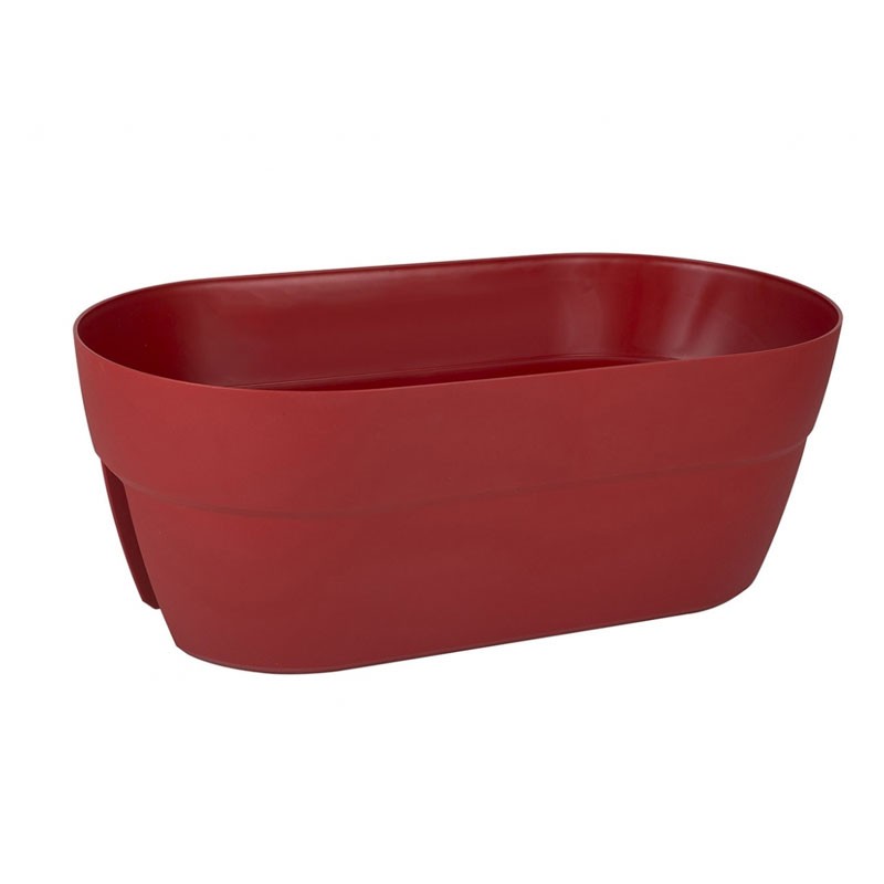EDA - Jardinière cavalière Cancun - Rouge Rubis - 19.5L