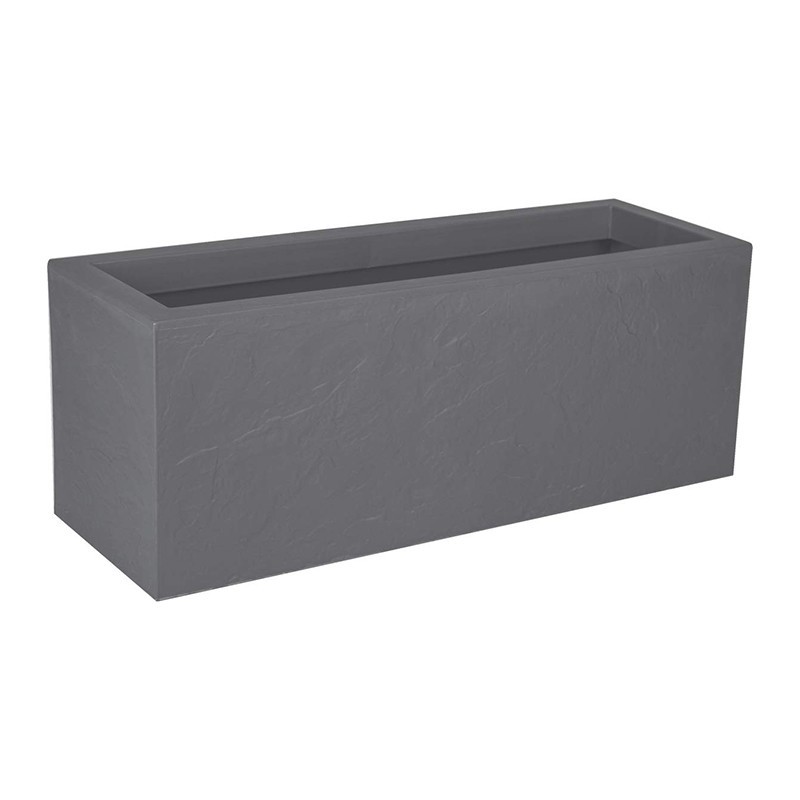 EDA - Jardinnière Volcania Up - Gris galet - 57L