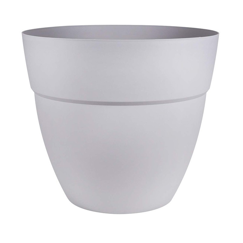 EDA - Cancun Round Pot - Concrete Grey - 56.8L