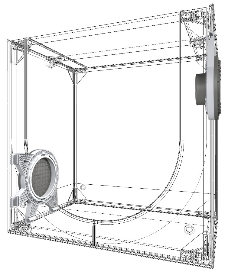 PROPAGATORE CAMERA OSCURA 4.00 60X40X60