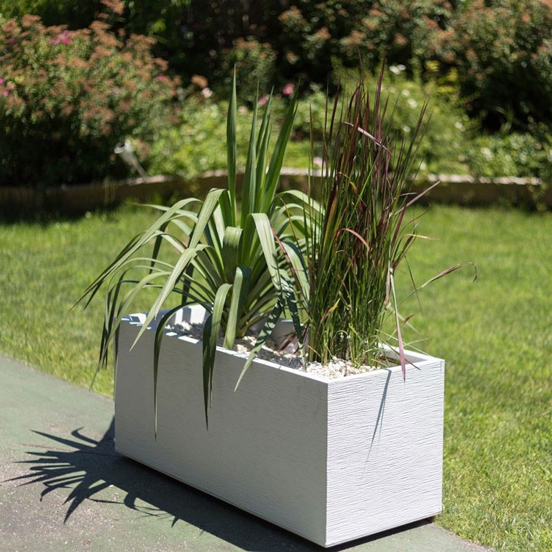 BALCONNIERE GRAPHIT UP 25L BLANC CERUSE 59X19,5X22,8CM
