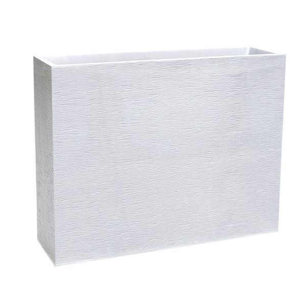  EDA - Loft tall planter - white ceruse - 46L