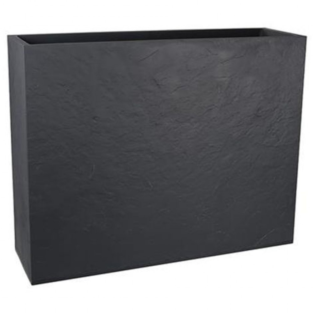 EDA - Loft Volcania tall planter - Grey anthracite - 46L