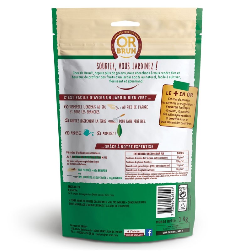BROWN GOLD GREENING FERTILIZER