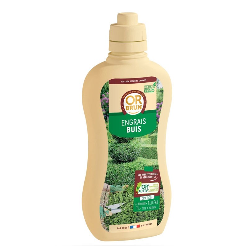 Or Brun - Engrais buis - 1L