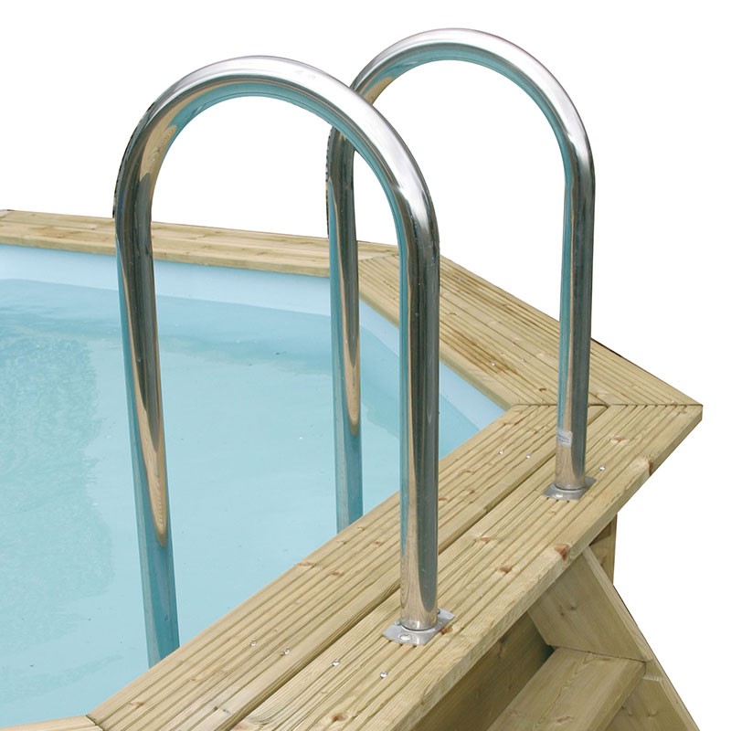 P.SUNWATER 300X490 - H120CM - LINER BEIGE 75/100EME