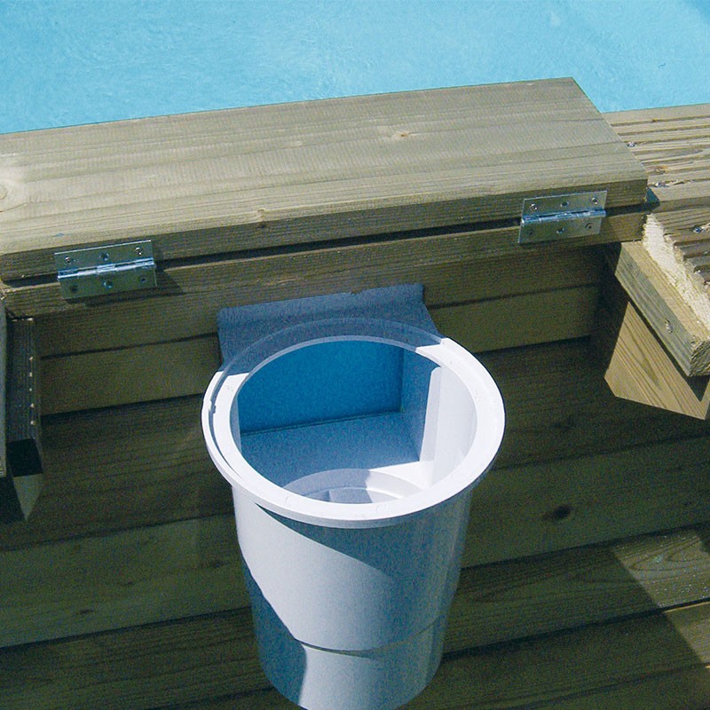 P.SUNWATER 300X490 - H120CM - LINER BEIGE 75/100EME