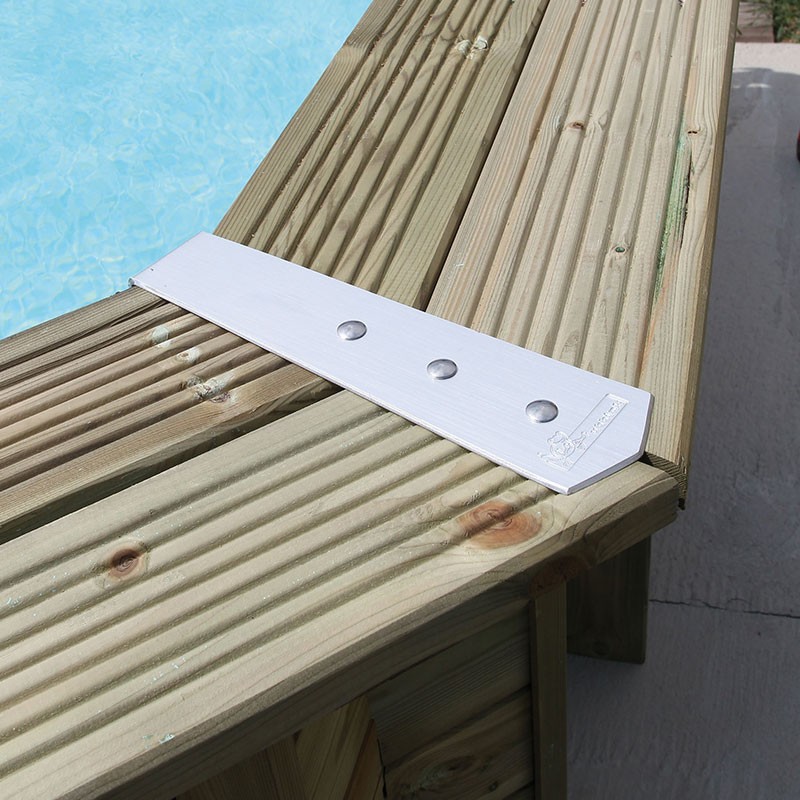 P.SUNWATER 200X350 - H71CM - LINER BLEU 50/100EME MICROFILTRE