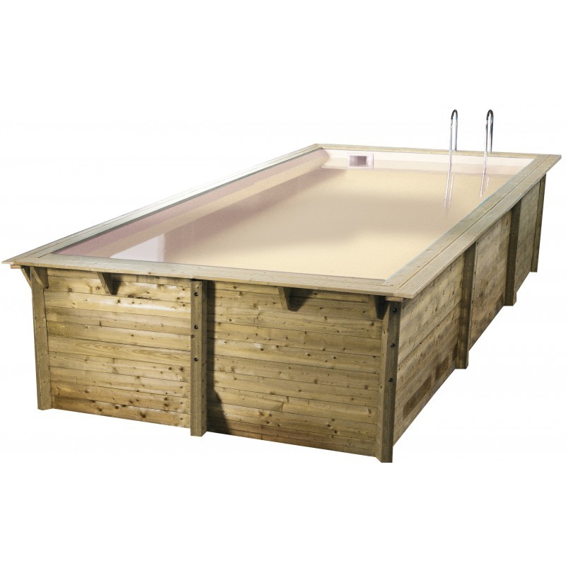 Ubbink - Piscine rectangle Sunwater 300x555cm - liner beige