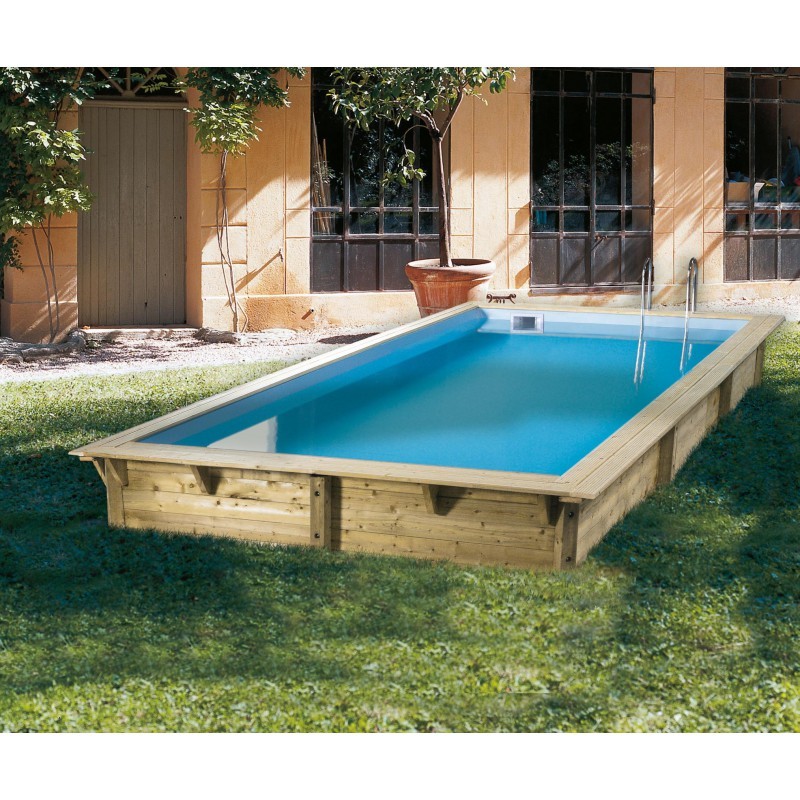 Ubbink - Piscine Azura 350x505cm - liner bleu