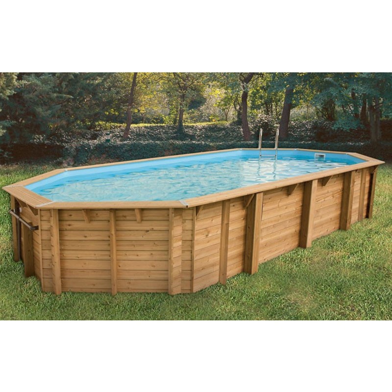Ubbink - Piscine Azura 400x750cm - liner bleu