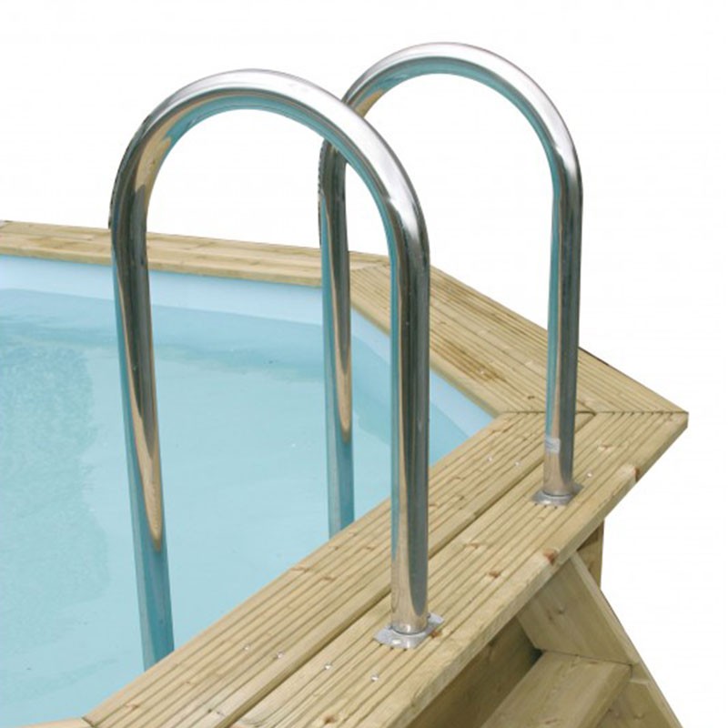 P.AZURA 400X750 - H130CM - LINER BLEU 75/100EME