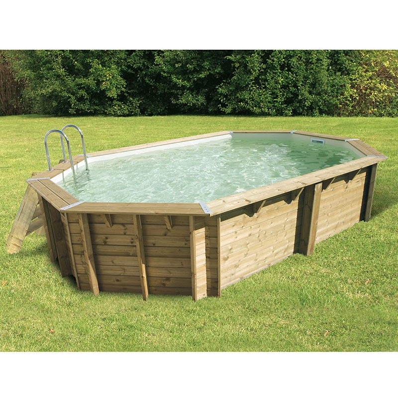 Ubbink - Piscine Océa 400x610x130cm - liner beige