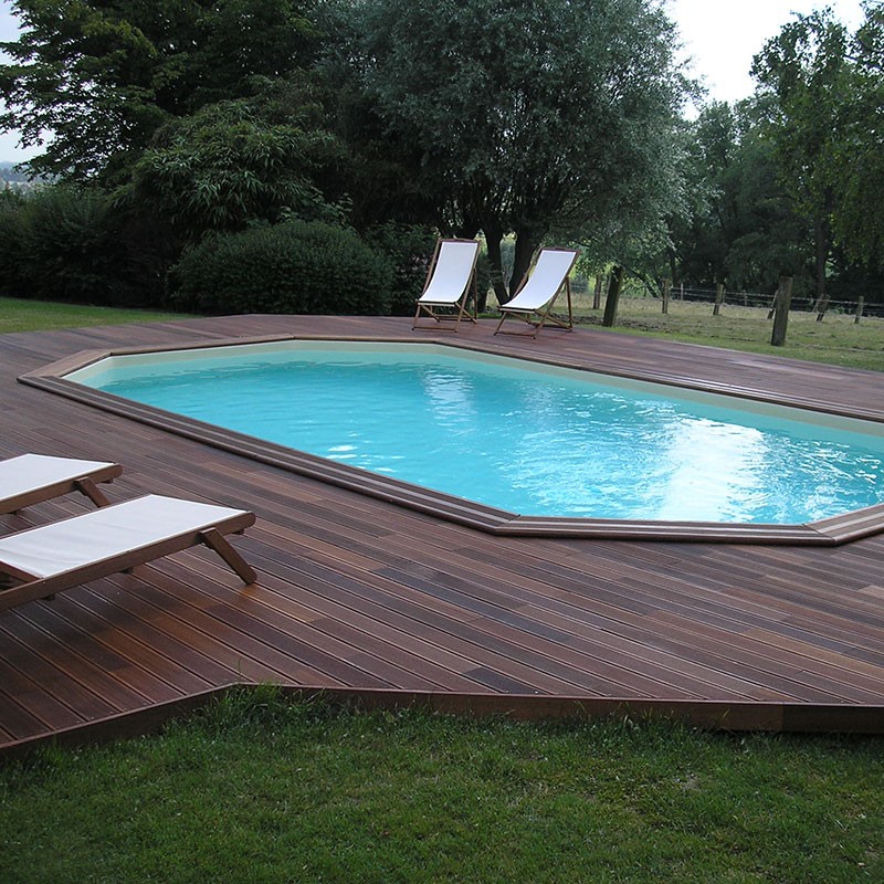 P.OCÉA 470X860 - H130CM - LINER BEIGE 75/100EME