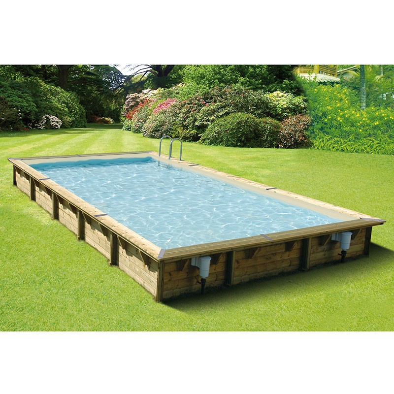 Ubbink - Piscine Linéa 500x800x140cm - liner beige