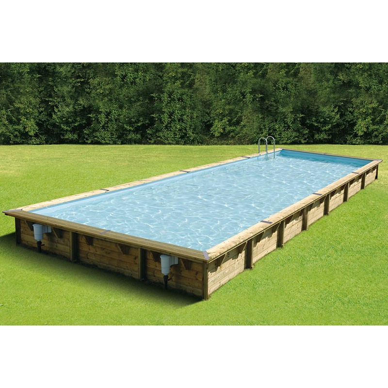 Ubbink - Piscine Linéa 500x1100x140cm - liner bleu