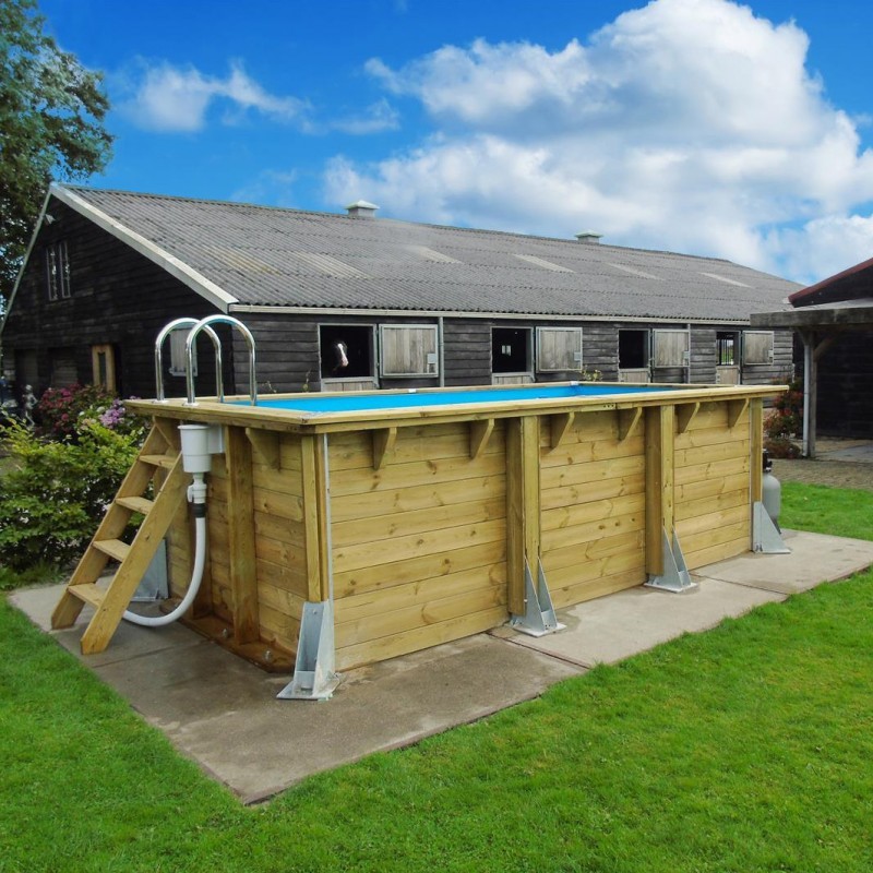Ubbink - Piscine Linéa Urban Pool 250x450x140 - liner azul