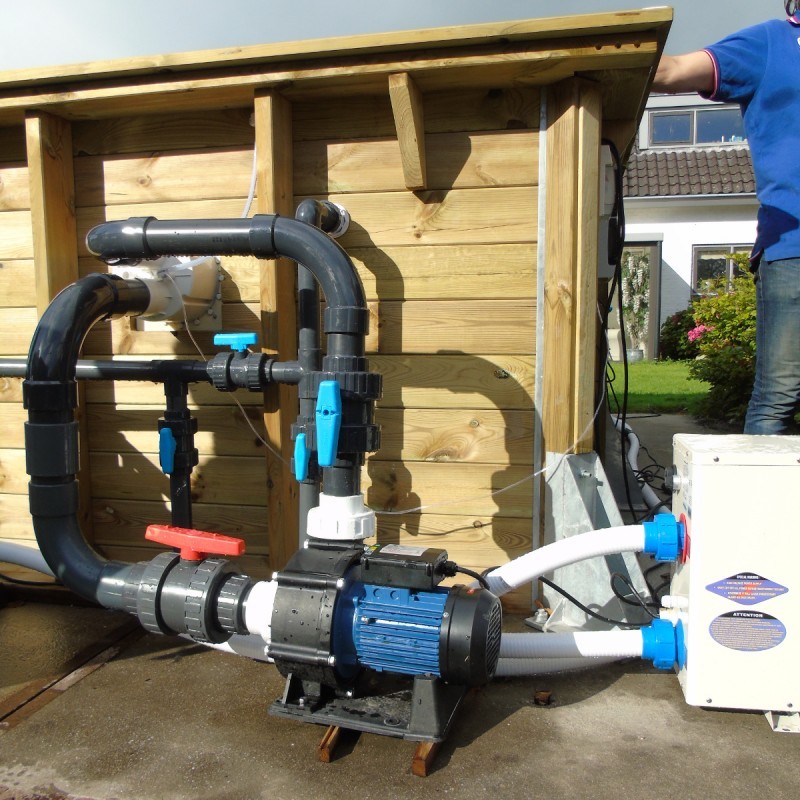 P.URBANPOOL 250 X 450 - H140CM - LINER BLEU 75/100EME