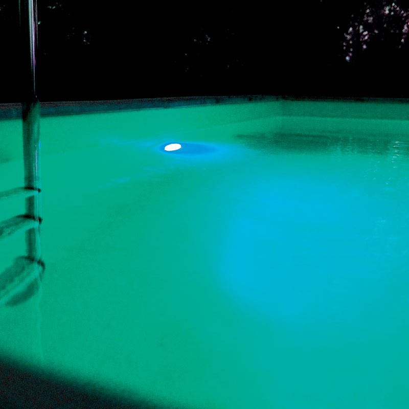 SPOT LED 406 RGB ROUGE/VERT/BLEU/VARIO INC. TÉLECOMMANDE