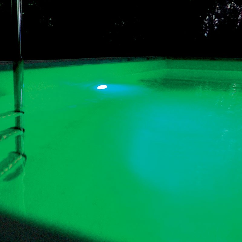 SPOT LED 406 RGB ROUGE/VERT/BLEU/VARIO INC. TÉLECOMMANDE