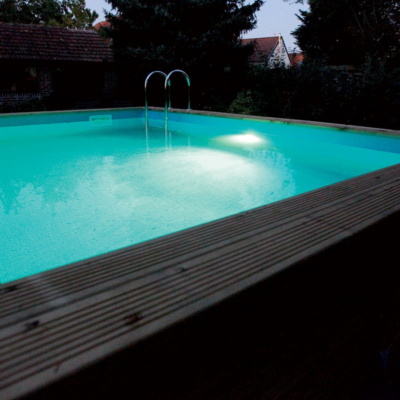 SPOT LED 350 BLANC P.Ø275XH75MM. ABS. 5M CÂBLE