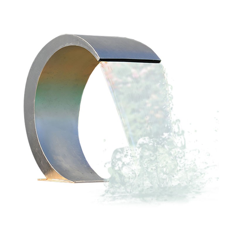 Ubbink - Mamba LED fontaine cascade bleu piscine