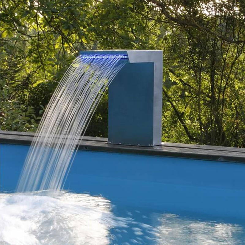 STRAIGHT LED - CASCADE ETANG & P.- INOX 316L