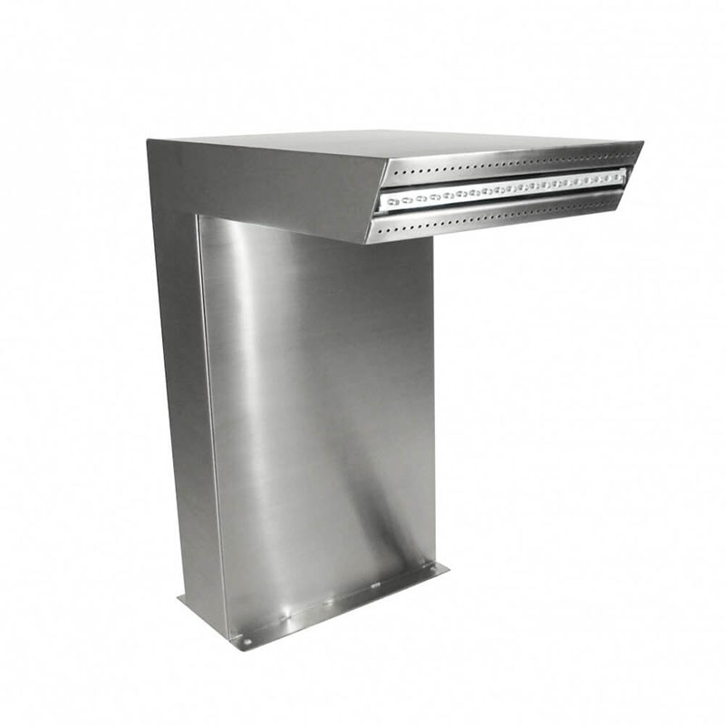 Ubbink - Fontaine Straight LED cascade blanc piscine