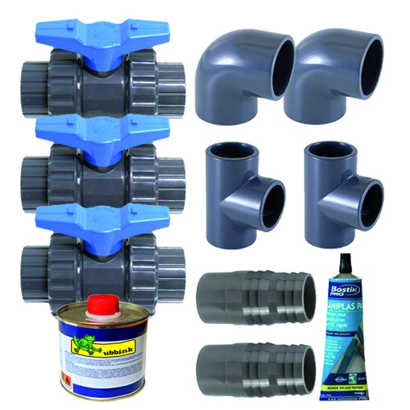 Ubbink - Kit di bypass per pompa di calore Heatermax Inverter
