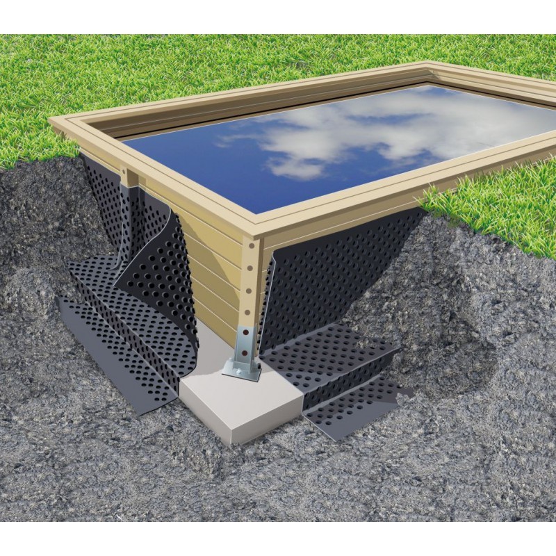 Ubbink - Toalha de mesa de polietileno com protrusão - 20x1,5m